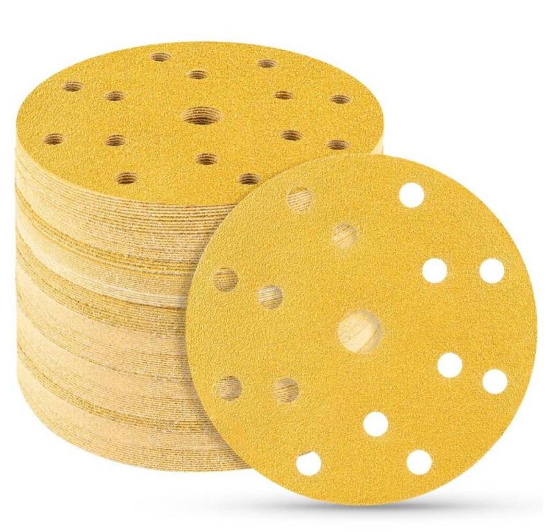 FELIXLEO Schleifpapier 50 Stück Schleifscheiben 150mm Klett 80 Körnung Exzenterschleifer, (1 St) von FELIXLEO