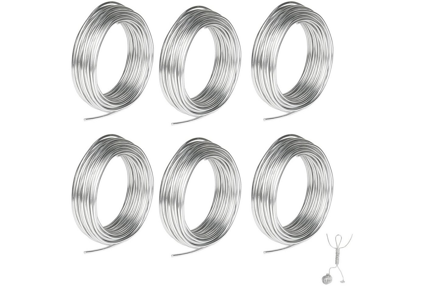 FELIXLEO Schmuckdraht Aluminium Basteldraht DIY Draht 2 5mm 3M Schmuck Herstellung FELIXLEO Schmuckdraht Aluminium Basteldraht DIY Draht 2 5mm 3M Schmuck Herstellung von FELIXLEO