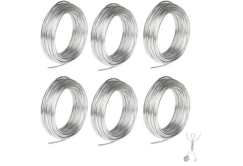 FELIXLEO Schmuckdraht Aluminium Basteldraht DIY Draht 2 5mm 3M Schmuck Herstellung FELIXLEO Schmuckdraht Aluminium Basteldraht DIY Draht 2 5mm 3M Schmuck Herstellung von FELIXLEO