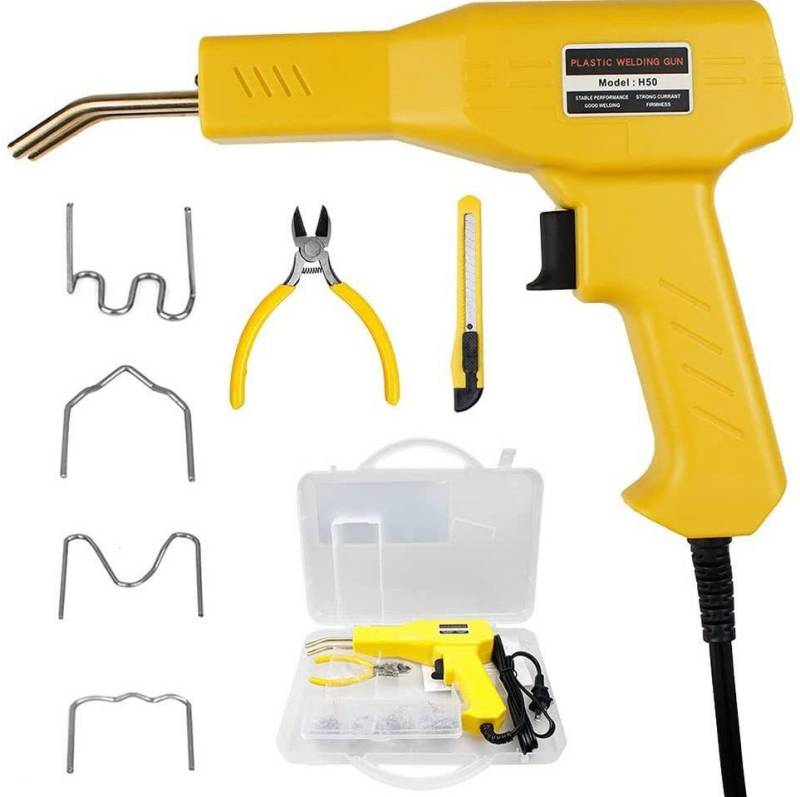 FELIXLEO Schutzgasschweißgerät Kunststoff-Schweißgerät 100 W, Auto-Stoßstangen-Reparaturset, 1-tlg. von FELIXLEO