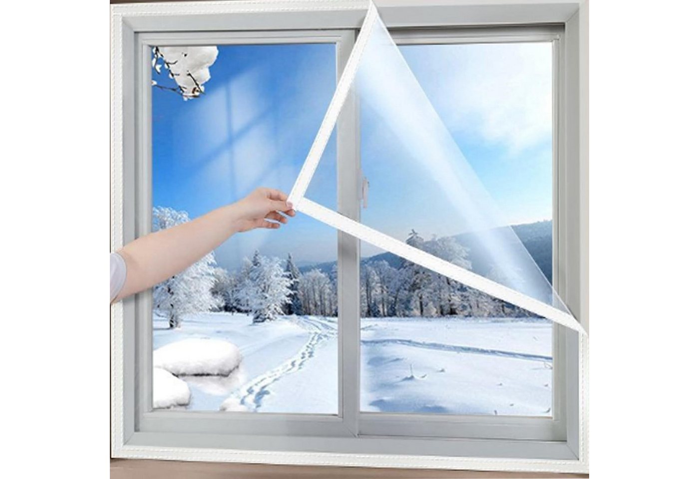 FELIXLEO Sonnenschutz Thermo Cover Fensterfolie, 150x180cm Isolierfolie Winter Kälteschutz FELIXLEO Sonnenschutz Thermo Cover Fensterfolie, 150x180cm Isolierfolie Winter Kälteschutz von FELIXLEO