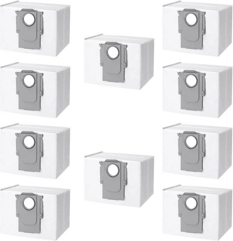 FELIXLEO Staubsaugerdüsen-Set 10 Stück Staubbeutel für Roborock Staubsauger Absaugstation, (1-tlg) von FELIXLEO