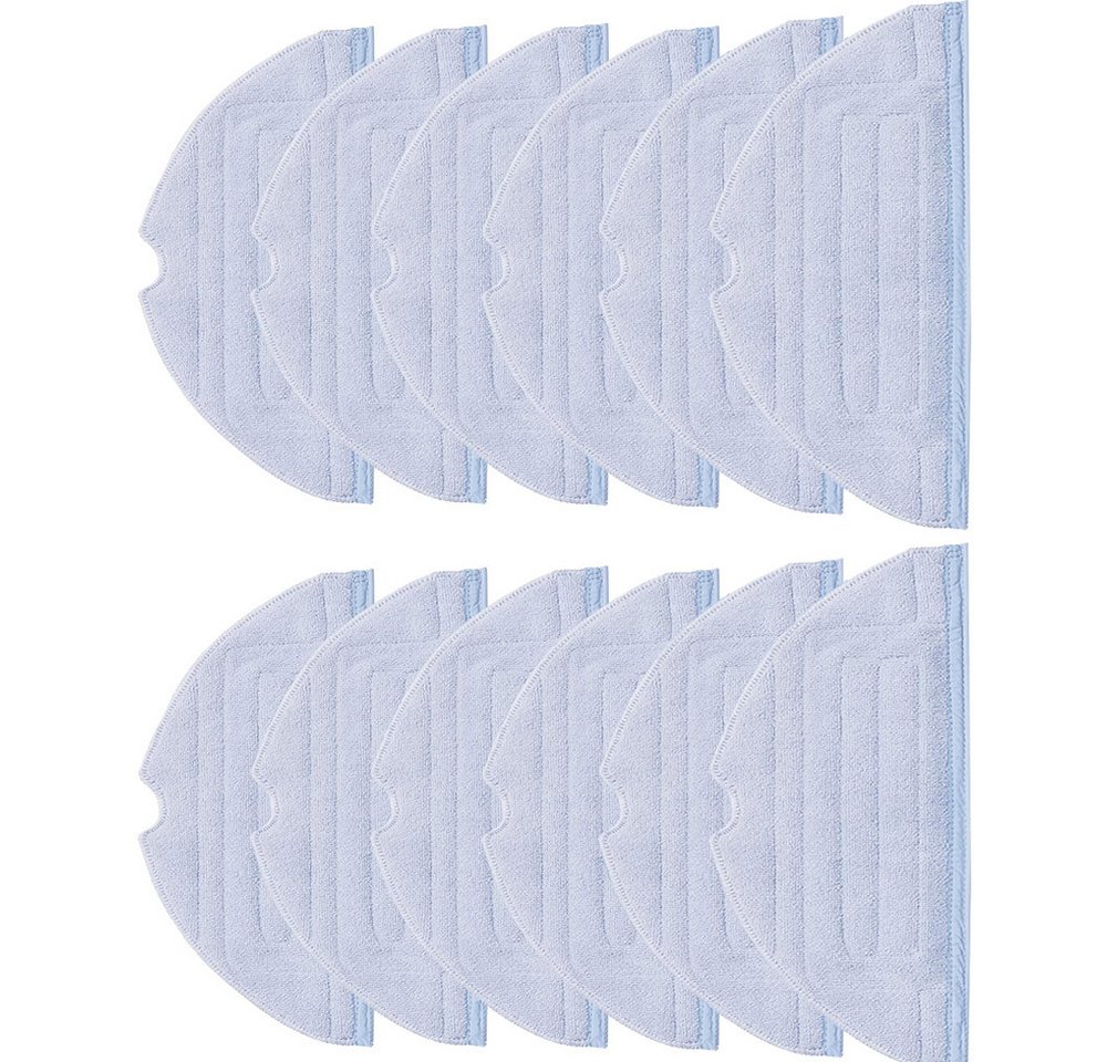 FELIXLEO Staubsaugerdüsen-Set 4 Stück Wischtücher für Roborock S8+/S7 MaxV Ultra Saugroboter, (12-tlg) von FELIXLEO