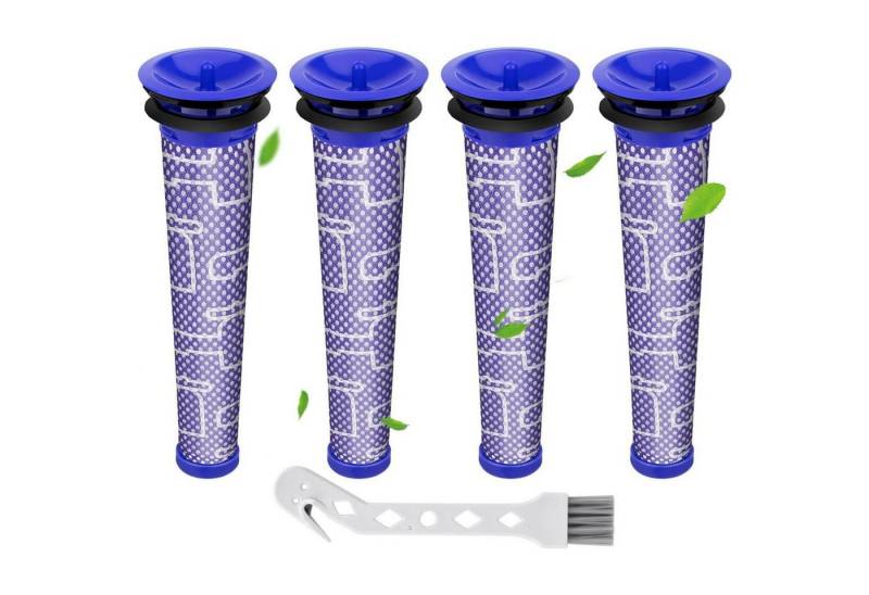 FELIXLEO Staubsaugerdüsen-Set Staubsaugerdüsen-Set 4 Stück Filter für Dyson V6 V7 V8 Animal Pro, (1-tlg) von FELIXLEO
