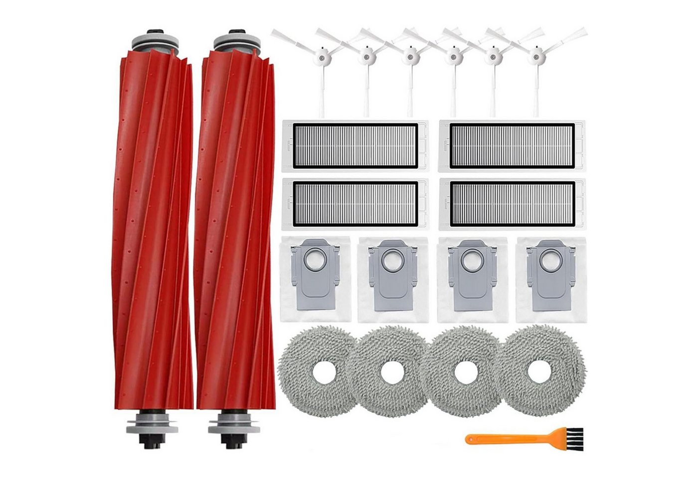 FELIXLEO Staubsaugerdüsen-Set Staubsaugerdüsen-Set Zubehör für Roborock Q Revo Zubehörset Roboter, (1-tlg) von FELIXLEO