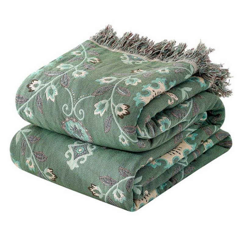 FELIXLEO Tagesdecke Decke Böhmische quastengewebte Tagesdecke Sofadecke 150 cm x 200 cm von FELIXLEO