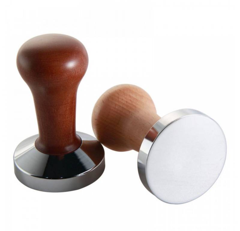 FELIXLEO Tamper Espresso-Tamper 51 mm Stempel aus Edelstahl mit Holzgriff von FELIXLEO