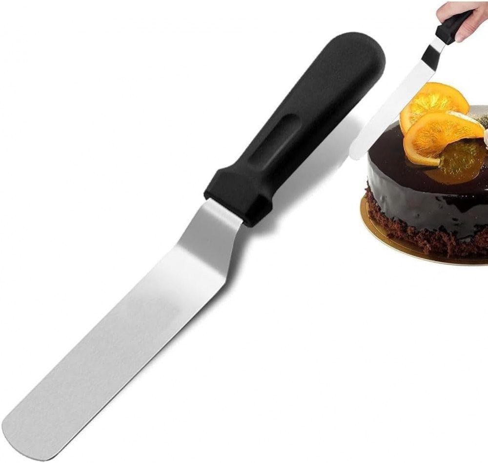 FELIXLEO Tortenmesser 6-Zoll-Kuchenspatel, Eckpalette, Edelstahlklingenspatel von FELIXLEO