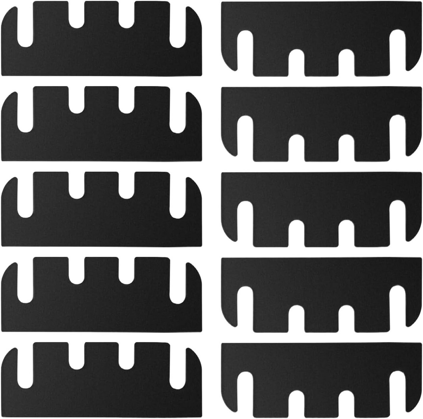 FELIXLEO Türbodendichtung Türscharnier Dichtung 10 Stück Abstandhalter Für Möbel, (1-St) von FELIXLEO