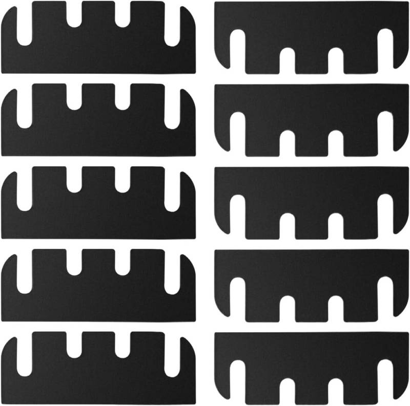 FELIXLEO Türbodendichtung Türscharnier Dichtung 10 Stück Abstandhalter Für Möbel, (1-St) von FELIXLEO