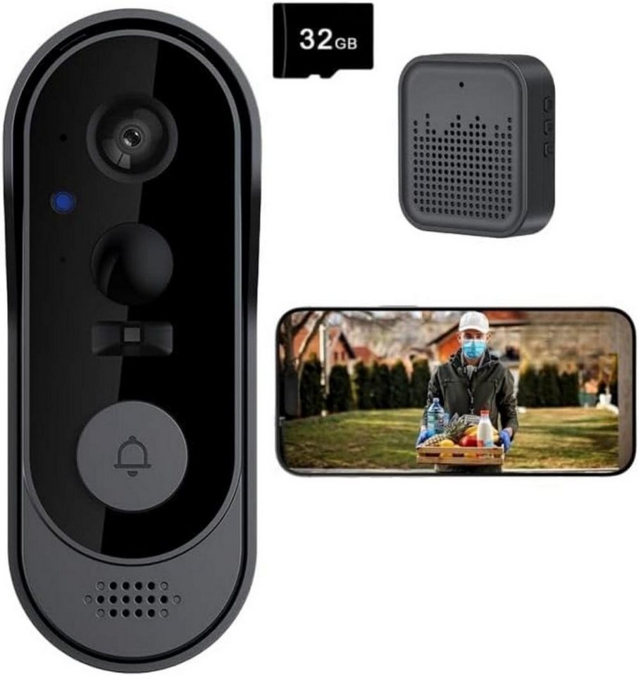 FELIXLEO Türklingel-Set Smart WiFi Video Intercom with 2K Camera and Camera - Lock Intercom FELIXLEO Türklingel-Set Smart WiFi Video Intercom with 2K Camera and Camera - Lock Intercom von FELIXLEO