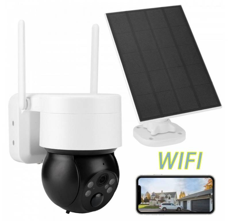 FELIXLEO Überwachungskamera Überwachungskamera 2MP WLAN Solar Aussen Überwachung Außen (1-tlg) von FELIXLEO