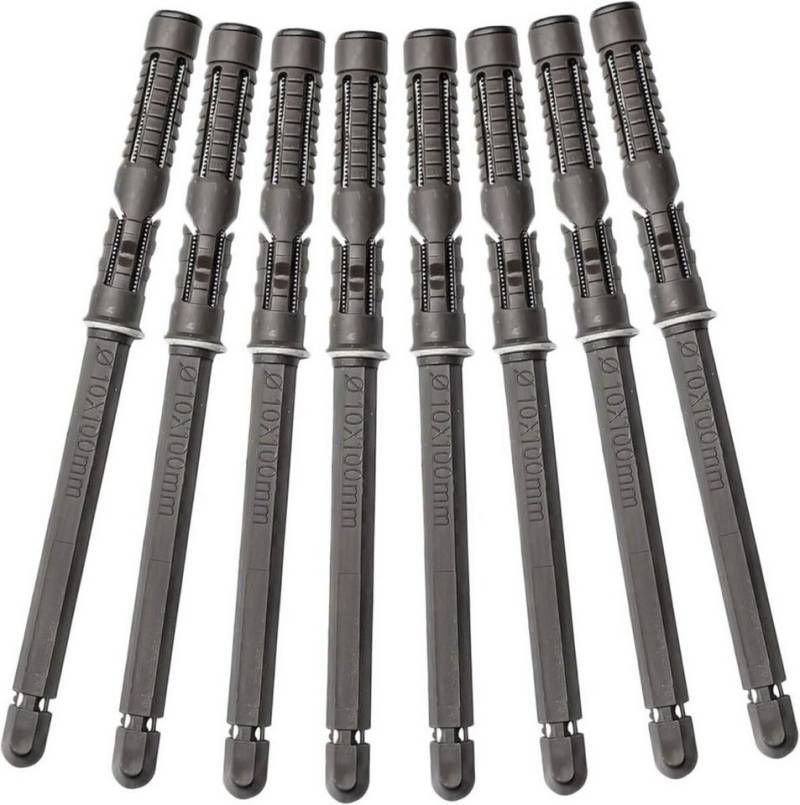 FELIXLEO Unterstellregal 8 Stück Unsichtbare Schwimmende Regalhalterungen 10x100 mm DIY, 1-tlg. von FELIXLEO