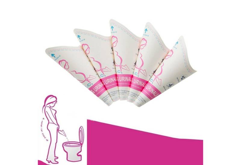 FELIXLEO Urinal 20 Stück Urinal für Frauen - Pinkelhilfe für Damen & Schwangere, (100-tlg) von FELIXLEO