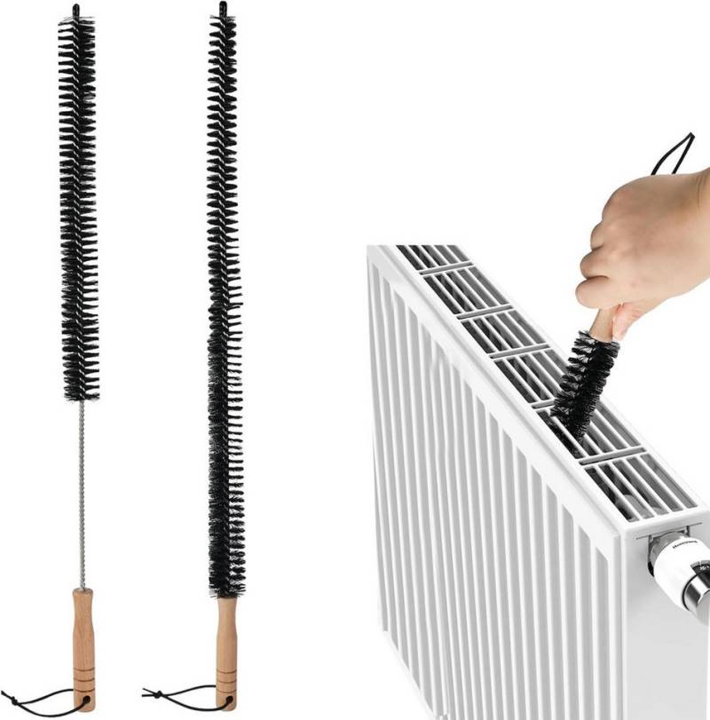 FELIXLEO WC-Reinigungsbürste Heizungsbürste 2er Set 65cm Heizkörperbürste Reinigung, (1-tlg) von FELIXLEO