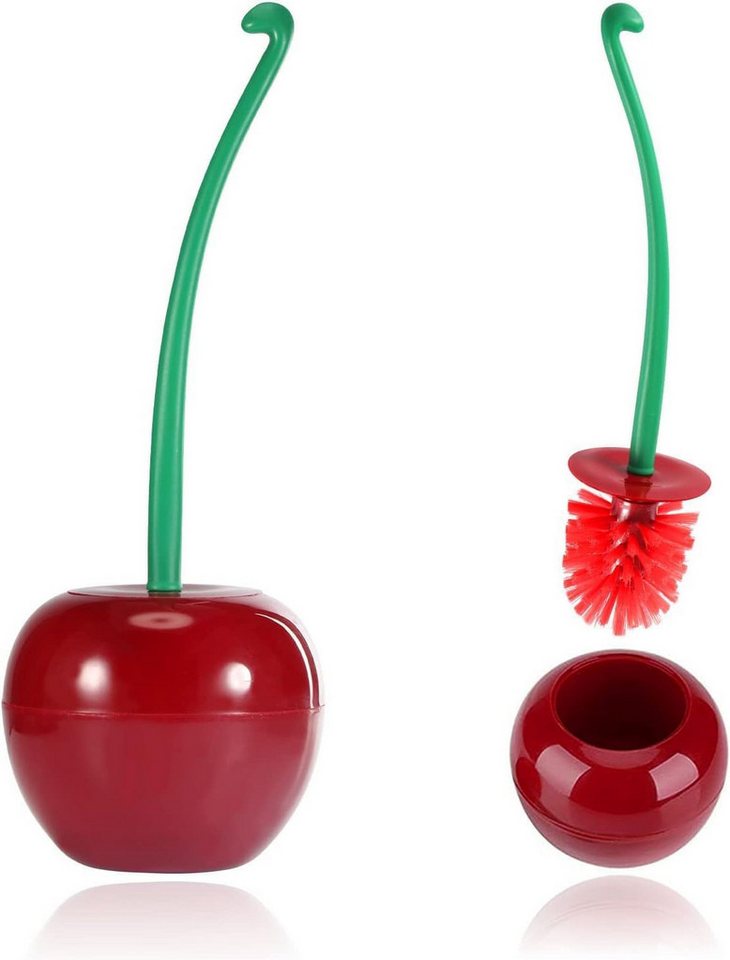 FELIXLEO WC-Reinigungsbürste Toilettenbürste mit Halter, flexiblen Borsten, langem Griff, (1-tlg) von FELIXLEO