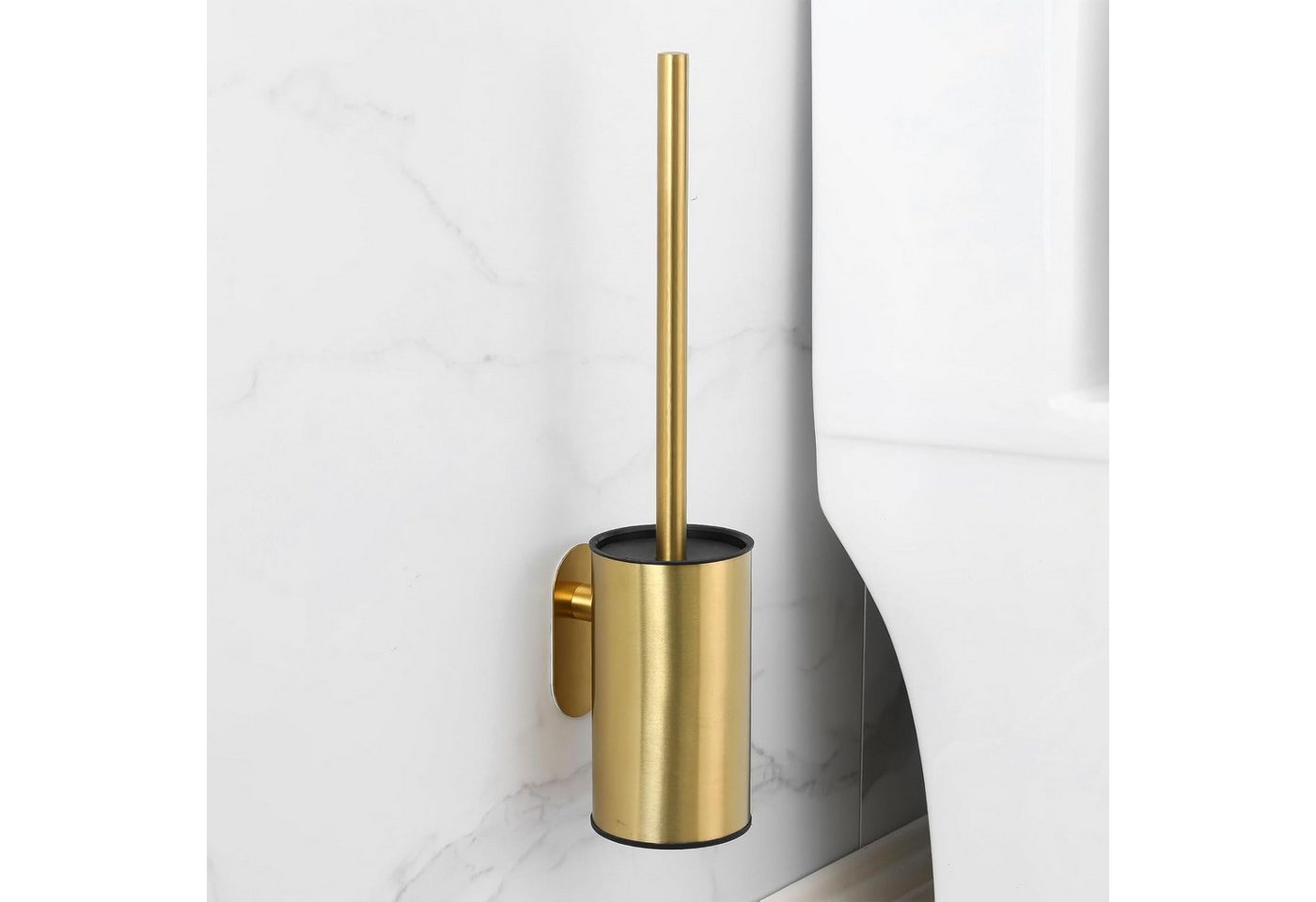 FELIXLEO WC-Reinigungsbürste WC-Bürste und Halter, Tiefenreiniger, rutschfester Griff, (1-tlg) von FELIXLEO