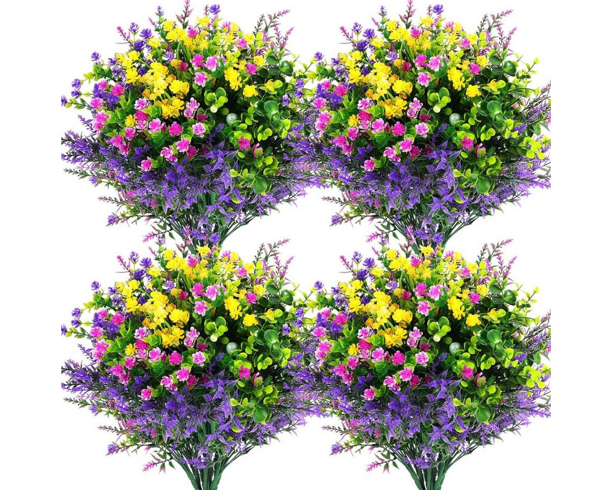 Kunstblume 12 Stück Künstliche Blumen Kunstpflanzen Außenbereich Sträucher, FELIXLEO Kunstblume 12 Stück Künstliche Blumen Kunstpflanzen Außenbereich Sträucher, FELIXLEO von FELIXLEO