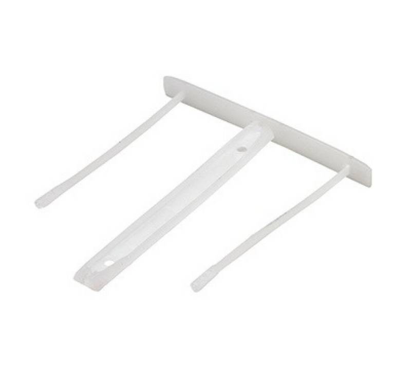FELLOWES Papierscheren Bankers Box Abheftbügel 00895 zweiteilig Kunststoff weiß 100 St./Pack. von FELLOWES