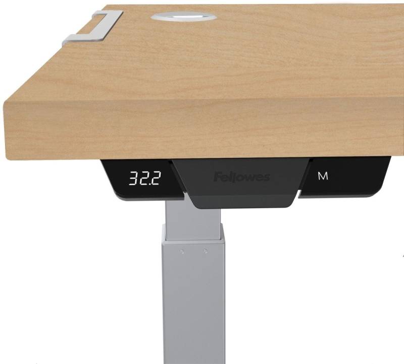 FELLOWES Schreibtisch Tischplatte Levado 140x80cm ahorn von FELLOWES