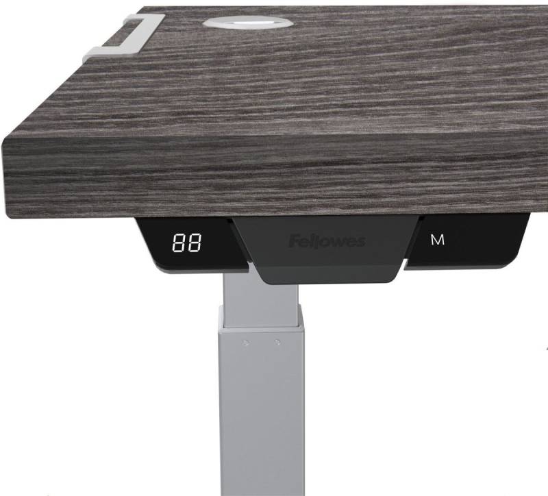 FELLOWES Schreibtisch Tischplatte Levado 140x80cm newport eiche von FELLOWES