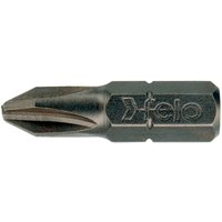 Phillips (PH) Industry C6,3x25 mm Schraubendreher-Bit. PH 1 100 Stück Packung Felo 02201017 von FELO