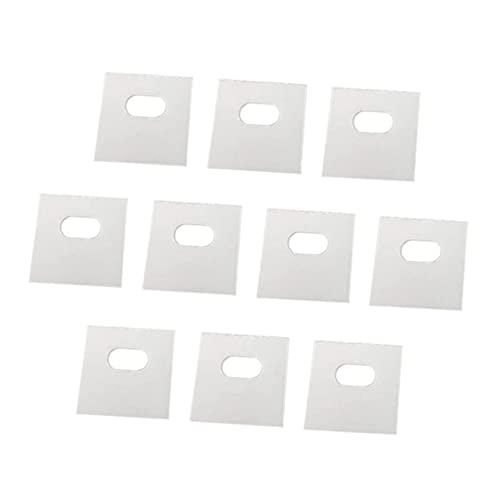 FELTECHELECTR 10 Stück Teiliges Transparente Pom Reparaturaufkleber für Jalousien Selbstklebend Hitzebeständig Langlebig für Schnelle Reparatur von Lamellen und Verlängerung der Lebensdauer von von FELTECHELECTR
