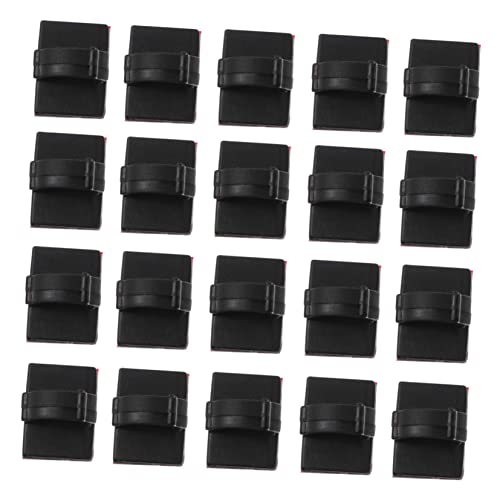 FELTECHELECTR 100 Stück Selbstklebende Kabel Clips Kabelmanagement Clips für Zuhause Büro und Auto Vielseitige Halterung für Drähte und Kabel Schwarz aus Robustem Hitze und Korrosionsbeständig FELTECHELECTR 100 Stück Selbstklebende Kabel Clips Kabelmanagement Clips für Zuhause Büro und Auto Vielseitige Halterung für Drähte und Kabel Schwarz aus Robustem Hitze und Korrosionsbeständig von FELTECHELECTR