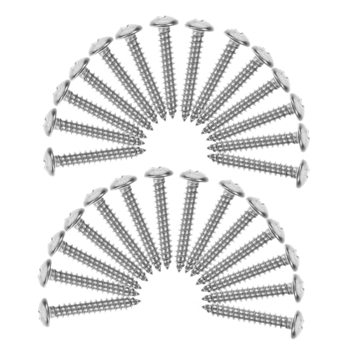 FELTECHELECTR 100Stücke Wandplattenschrauben Selbstbohrende Holzschrauben Kreuzschlitz Robuste Konstruktion für Vielseitige Anwendungen FELTECHELECTR 100Stücke Wandplattenschrauben Selbstbohrende Holzschrauben Kreuzschlitz Robuste Konstruktion für Vielseitige Anwendungen von FELTECHELECTR