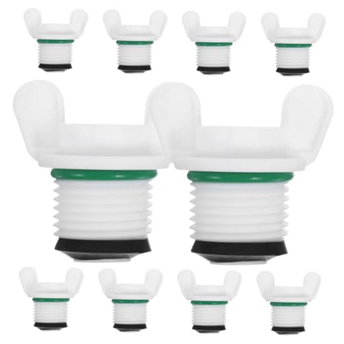 FELTECHELECTR 10st Wärmflaschendeckel Teile Der Wärmflasche Heißwassersackstopfen Stecker Für Vakuumflasche Deckel Für Heißwasserbeutel Stöpsel Für Wärmflasche Ersetzen Flaschenverschlüsse Pp von FELTECHELECTR