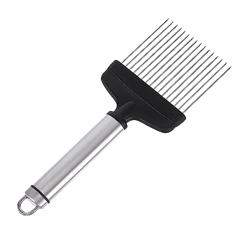 FELTECHELECTR 1Stk Zwiebel kiefer fleisch nadel Knoblauchschneider blühender Zwiebelschneider fleischklöpfer Fleischzartmacher werkzeug Küchenwaren Zwiebelhalterschneider Rostfreier Stahl Black FELTECHELECTR 1Stk Zwiebel kiefer fleisch nadel Knoblauchschneider blühender Zwiebelschneider fleischklöpfer Fleischzartmacher werkzeug Küchenwaren Zwiebelhalterschneider Rostfreier Stahl Black von FELTECHELECTR