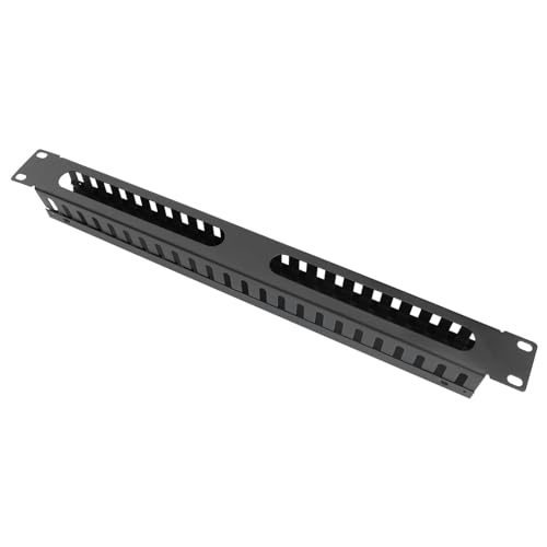 FELTECHELECTR 1stück Rack Mount Kabelmanagement Organizer Aus Ports Kabelmanagement-Rack Für Netzwerktechnologie Installieren Stabil Und Zuverlässig von FELTECHELECTR