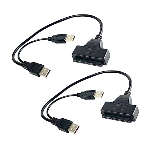 FELTECHELECTR 2 STÜCK USB zu Adapterkabel Datenkabel Kompatibel mit Laptop und Computer USB für Festplattenpartitionierung und Datenwiederherstellung FELTECHELECTR 2 STÜCK USB zu Adapterkabel Datenkabel Kompatibel mit Laptop und Computer USB für Festplattenpartitionierung und Datenwiederherstellung von FELTECHELECTR