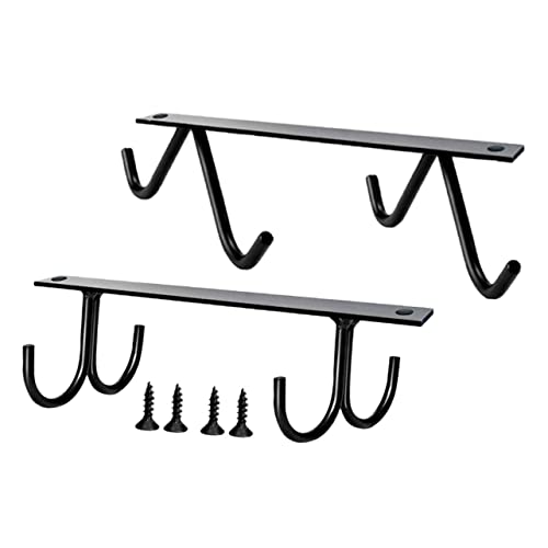 FELTECHELECTR 2 Satz Teiliges Metall Tassenhalter Unter Schrank mit Haken Rostfreier Becherhalter zur Platzsparenden Küchenaufbewahrung Stabiler und Eleganter Untertassenhalter für Kaffeetassen FELTECHELECTR 2 Satz Teiliges Metall Tassenhalter Unter Schrank mit Haken Rostfreier Becherhalter zur Platzsparenden Küchenaufbewahrung Stabiler und Eleganter Untertassenhalter für Kaffeetassen von FELTECHELECTR