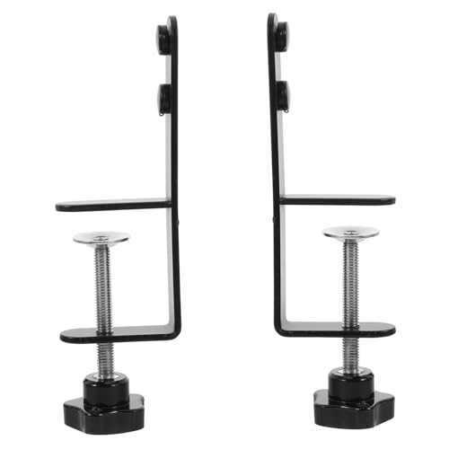 FELTECHELECTR 2 Stück Robuster für Desktop Pegboard Stabile Montageklemmen für Werkstatt Büro und Heimwerker Einfach Installierbarer Tisch stecktafel halter mit Robuster C klemme von FELTECHELECTR