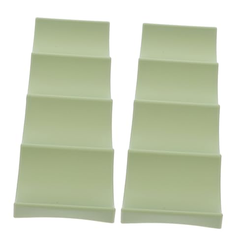 FELTECHELECTR 2stücke Kunststoff-weinregal Für Theke Platzsparender Flaschenhalter Für Kühlschrank Und Schrank Design Für Effektive Getränkelagerung von FELTECHELECTR