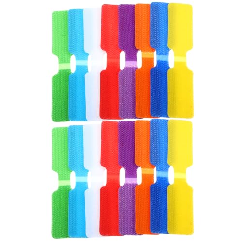 FELTECHELECTR 24stücke Kabel Etiketten Flexible Nylon Kabel Organizer Mit Schreibfläche Für Büro Und Zuhause Farbige Kabelbinder Einfachen Identifikation Und Organisation Von Kabeln FELTECHELECTR 24stücke Kabel Etiketten Flexible Nylon Kabel Organizer Mit Schreibfläche Für Büro Und Zuhause Farbige Kabelbinder Einfachen Identifikation Und Organisation Von Kabeln von FELTECHELECTR