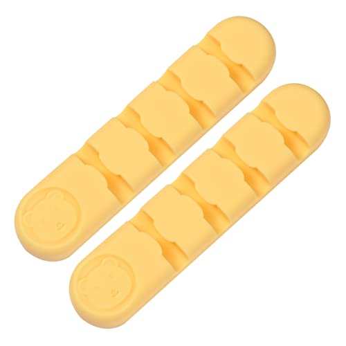 FELTECHELECTR 2Stücke Selbstklebende Kabelklemmen für Kabelmanagement Silikon Kabelorganisator für Schreibtisch Zuhause Drahtseilorganisator Zitronengelb Effektive Lösung FELTECHELECTR 2Stücke Selbstklebende Kabelklemmen für Kabelmanagement Silikon Kabelorganisator für Schreibtisch Zuhause Drahtseilorganisator Zitronengelb Effektive Lösung von FELTECHELECTR