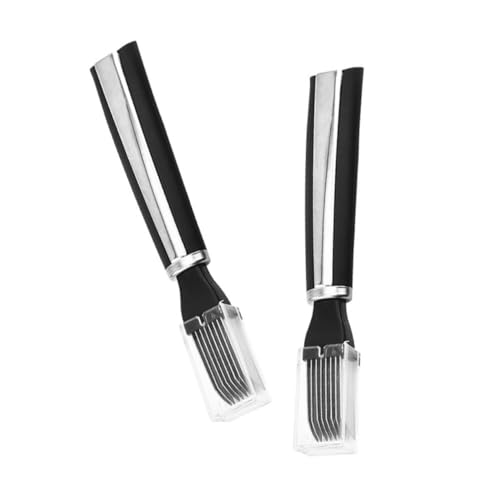 FELTECHELECTR 2stücke Frühlingszwiebelschneider Zwiebelzerkleinerer Gemüseschneider Schalottenschneider Küchenhelfer Schneidwerkzeug Mit Schutzkappe Für Einfachen Schnitt FELTECHELECTR 2stücke Frühlingszwiebelschneider Zwiebelzerkleinerer Gemüseschneider Schalottenschneider Küchenhelfer Schneidwerkzeug Mit Schutzkappe Für Einfachen Schnitt von FELTECHELECTR