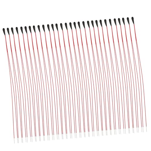 FELTECHELECTR 30Stücke Ntc Thermistor Temperatursensor für Elektrogeräte Hochpräziser Wärmewiderstand mit Kabel zur Geräteschutz bei Spannungsspitzen FELTECHELECTR 30Stücke Ntc Thermistor Temperatursensor für Elektrogeräte Hochpräziser Wärmewiderstand mit Kabel zur Geräteschutz bei Spannungsspitzen von FELTECHELECTR