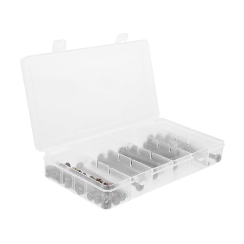 FELTECHELECTR 49 Stück Teiliges Schrauben und Mutternset Robuste Metallkonstruktion für Möbelmontage und Haushaltsreparaturen Vielfältiger und Universeller Anwendung von FELTECHELECTR