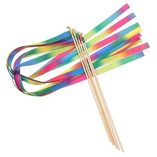 FELTECHELECTR 5 Stück Teiliges Bunte Zauberstäbe mit Glöckchen Dekoration für Hochzeiten Geburtstagsfeiern und Partys mit Glattem Oberflächenfinish und Kinderfreundlichem Design FELTECHELECTR 5 Stück Teiliges Bunte Zauberstäbe mit Glöckchen Dekoration für Hochzeiten Geburtstagsfeiern und Partys mit Glattem Oberflächenfinish und Kinderfreundlichem Design von FELTECHELECTR
