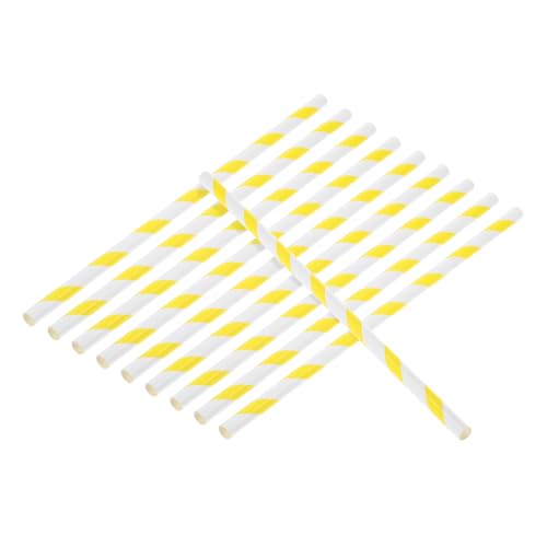 FELTECHELECTR 50 Stück Papierstäbchen Gelb Weiß Gestreift Für Gewerbliche Zuckerwattemaschinen Flexibel Vielseitig Für Partys Veranstaltungen FELTECHELECTR 50 Stück Papierstäbchen Gelb Weiß Gestreift Für Gewerbliche Zuckerwattemaschinen Flexibel Vielseitig Für Partys Veranstaltungen von FELTECHELECTR