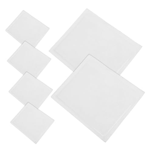 FELTECHELECTR 6 Stück Verpackungsetikettenbeutel Schmal Für Selbstklebende Karteikartenhalter Griff Ausweishalter Durchsichtige Karteikartentaschen Klebeband Haken Deckel Durchsichtige von FELTECHELECTR