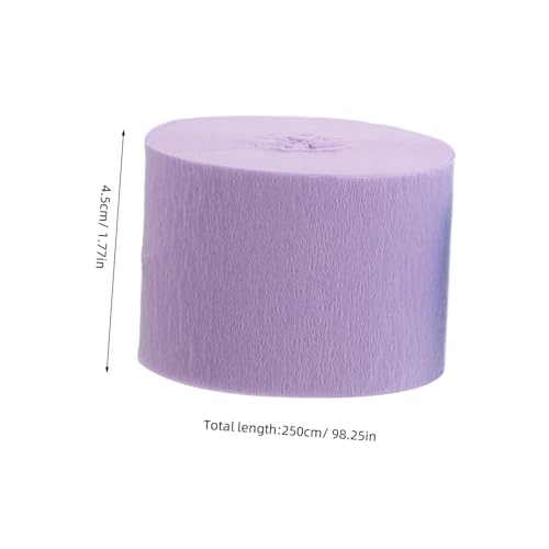 FELTECHELECTR 6rollen Krepppapierrollen Bunte Luftschlangen Aus Krepppapier Für Partydeko Geburtstag Hochzeit Und Feiertage Einfach Aufhängbar von FELTECHELECTR