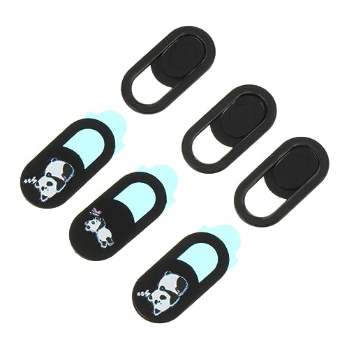 FELTECHELECTR 6stücke Panda Webcam Abdeckung Cartoon Datenschutz Slider Für Laptop Tablet Und Smartphone Einfache Handhabung Mit Starkem Kleber Niedliches Design Für Privatsphäre Und von FELTECHELECTR