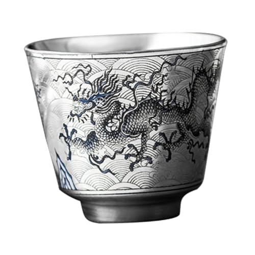FELTECHELECTR Tea Cup Teacup Traditionelle Kung Fu Teetasse Für Zuhause Und Büro Mehrzweck-tee Trinkbecher Elegantes Teewaren von FELTECHELECTR