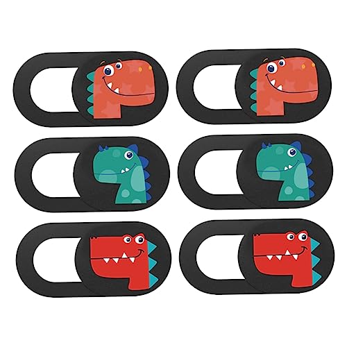 FELTECHELECTR 6stücke Laptop Kamera Abdeckung Slide Dinosaurier Muster Webcam Privatsphäre Schutz Ultradünn Selbstklebend Reißfest FELTECHELECTR 6stücke Laptop Kamera Abdeckung Slide Dinosaurier Muster Webcam Privatsphäre Schutz Ultradünn Selbstklebend Reißfest von FELTECHELECTR