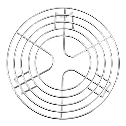 FELTECHELECTR Dampfgarer Rack Multifunktionales Rundes Kühlregal für Dämpfen und Abkühlen Geeignet für Kochtöpfe und Dampfer Langlebig und Kratzfest von FELTECHELECTR