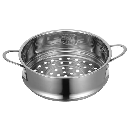 FELTECHELECTR Dampfkörbchen Aus Edelstahl Multifunktions-dampfgarer Zum Eindicken Von Lebensmitteln Kochgeschirr Für Gemüse Brot Reis Eier Fisch Meeresfrüchte Getreide Leicht Zu Reinigen Und Pra von FELTECHELECTR